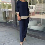 Conjunto Feminino Casual Azul 1