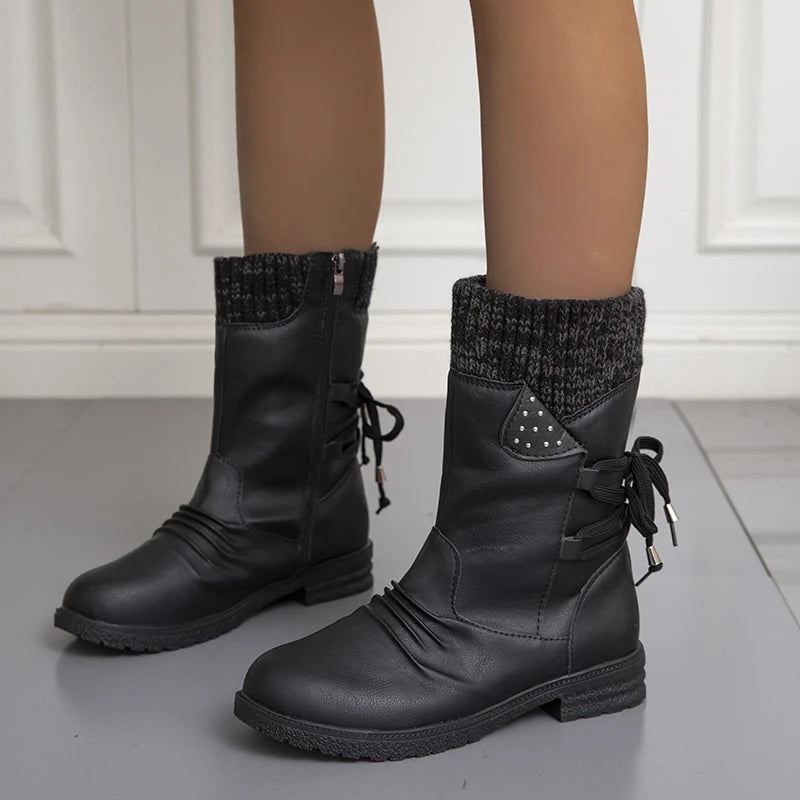 Bota Feminina de Inverno Preto 1