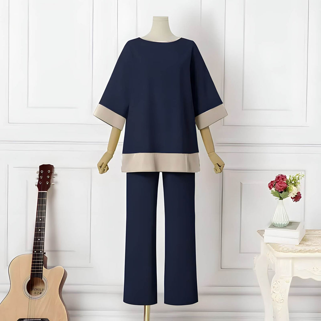 Conjunto Feminino Casual Azul 4