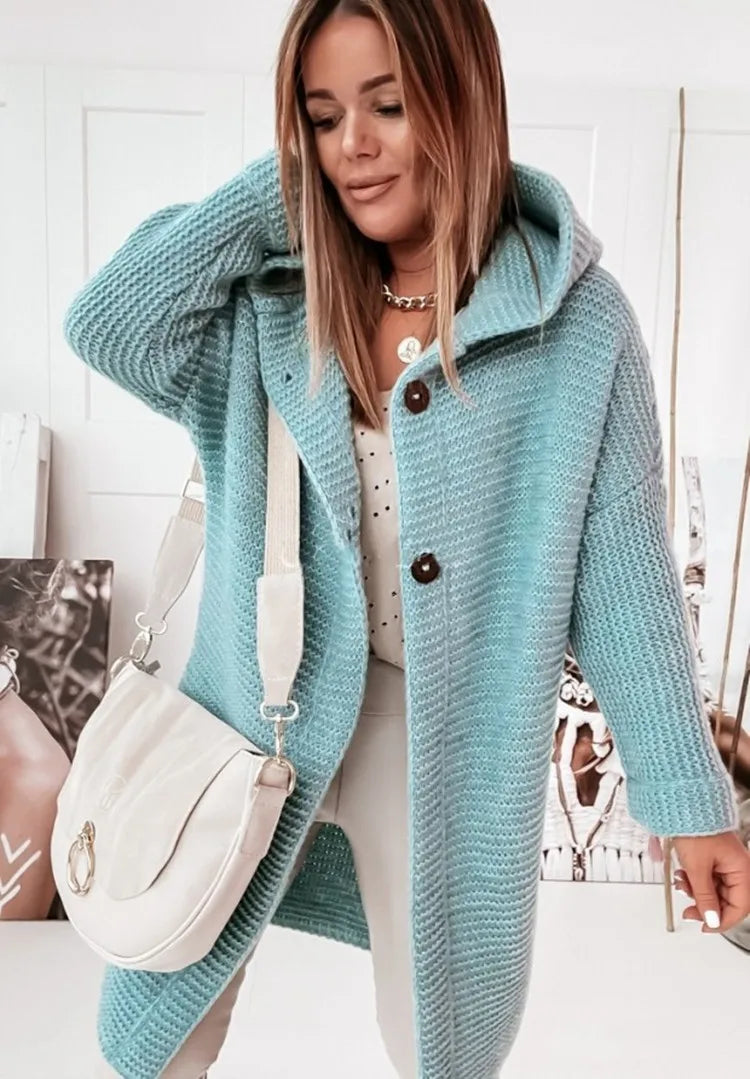 Cardigan Feminino de Lã Menta 2