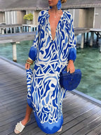 Vestido Longo Azul 3