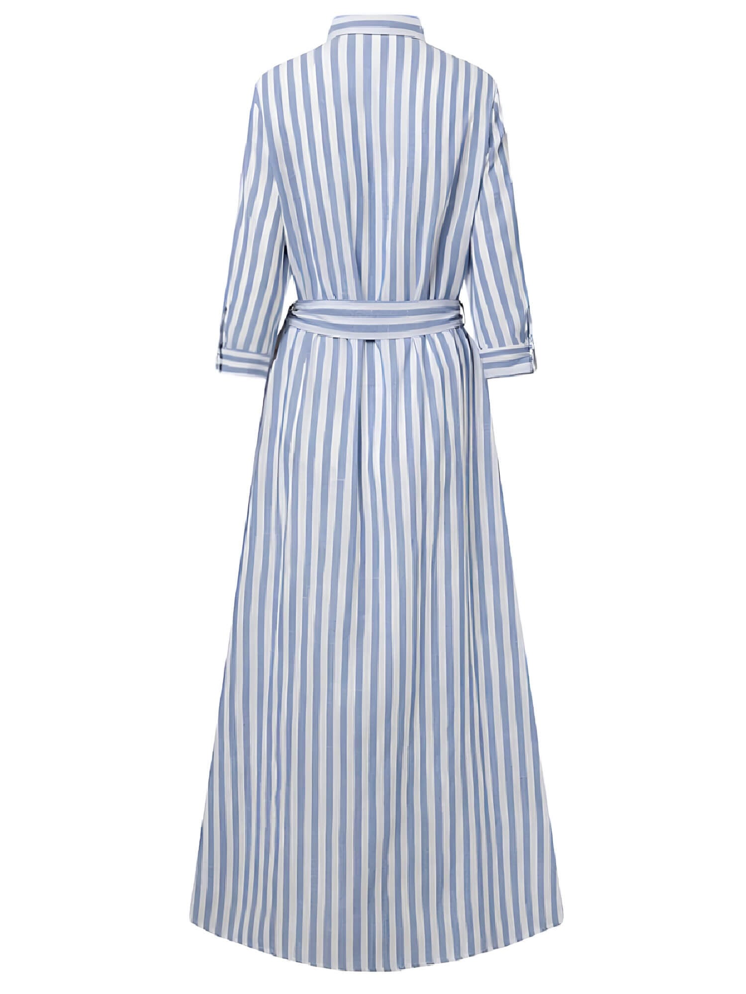 Vestido Longo Casual Azul 4