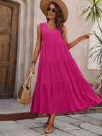 Vestido Midi Rosa 07