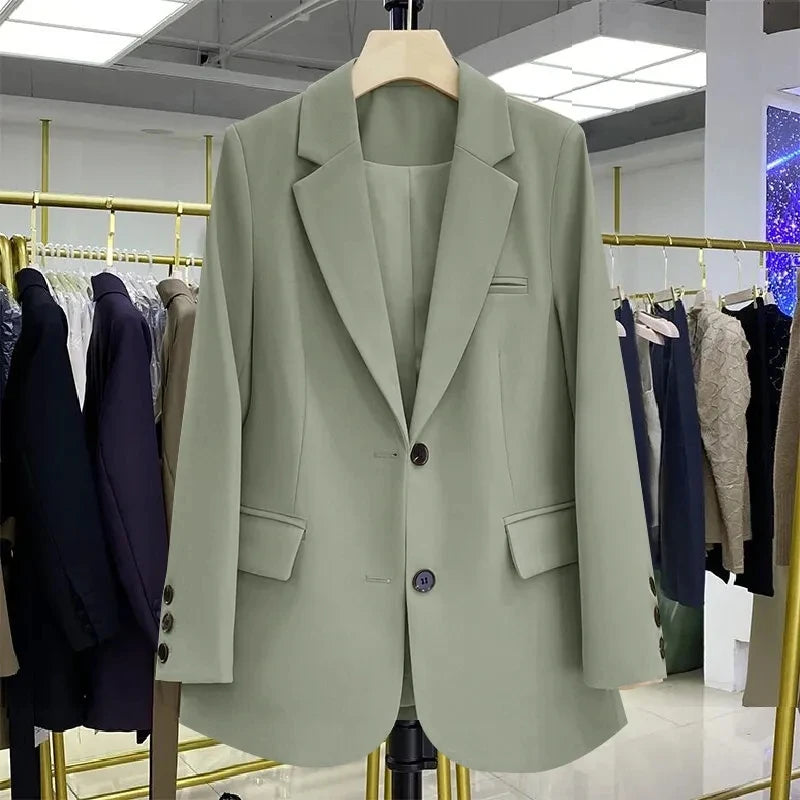 Blazer Feminino Casual Vede Claro 12