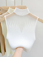 Blusa Regata Feminina Branco 4