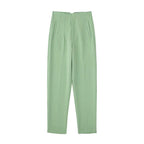 Calça Feminina Elegante Verde Menta 19