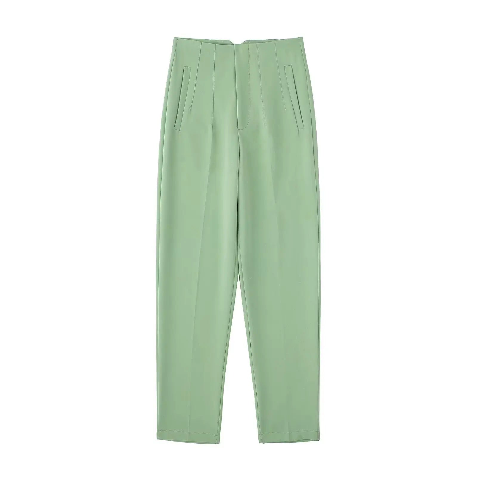 Calça Feminina Elegante Verde Menta 19