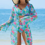 Conjunto Biquíni e Saída de Praia Azul Claro 05