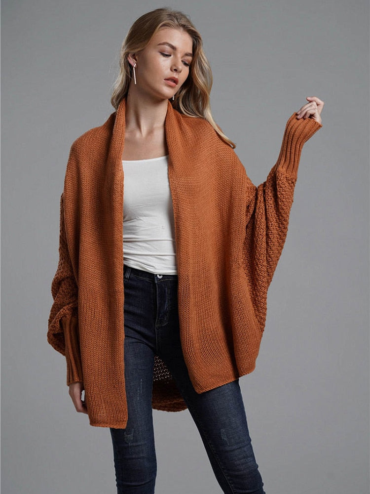 Cardigan Alongado De Tricot Lolite Laranja / Tamanho Único 04