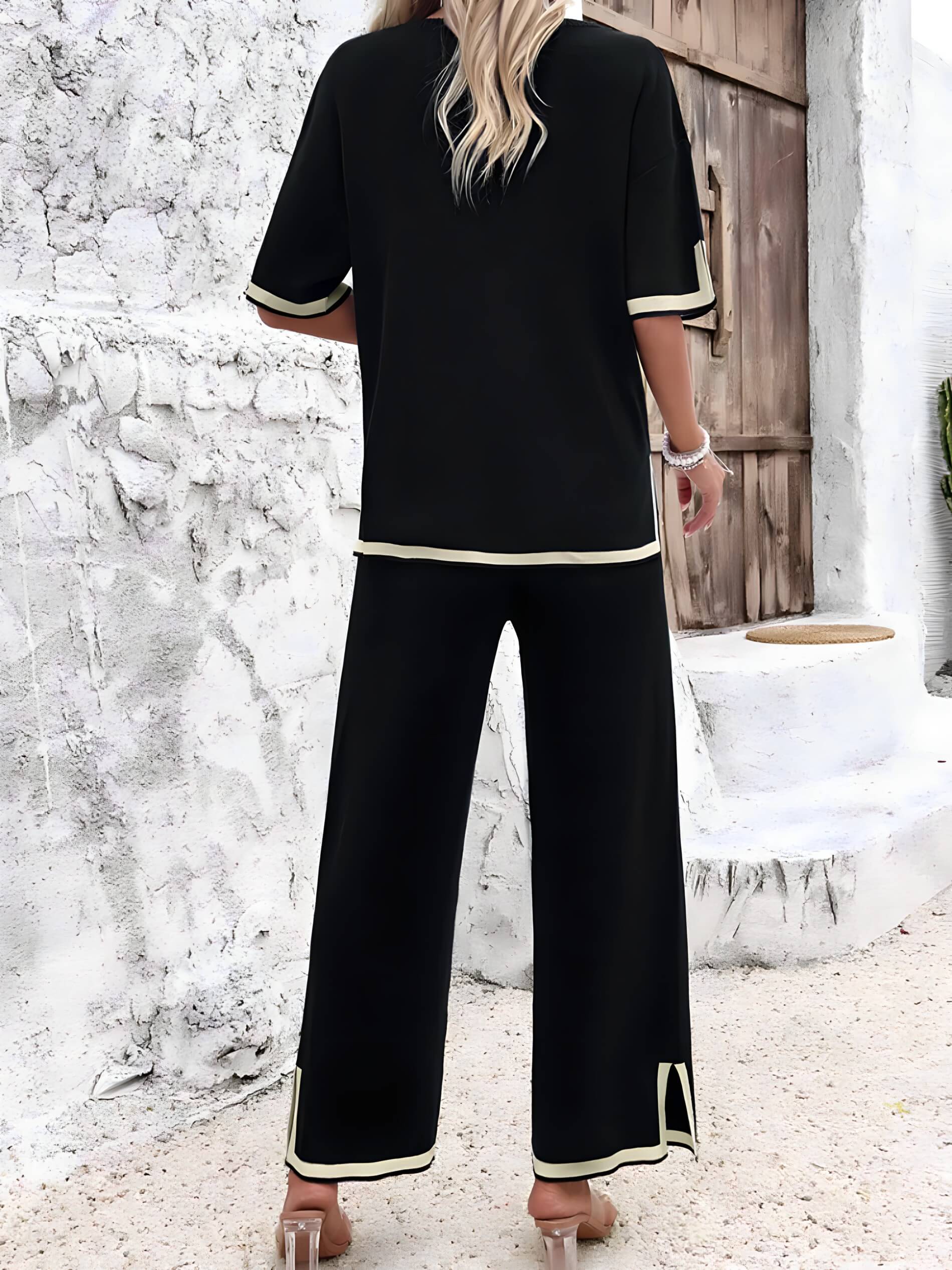 Conjunto Feminino de Malha Split