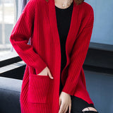 Cardigan Ponto Aberto Alongado Luanda