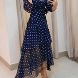 Vestido Longo Transpassado Ravena