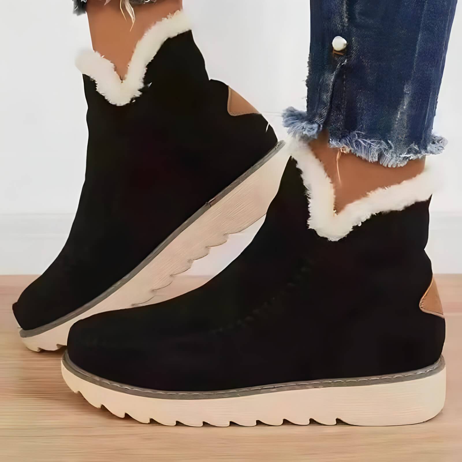 Bota Feminina de Inverno Preto 1