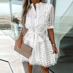 Vestido Curto Branco 6