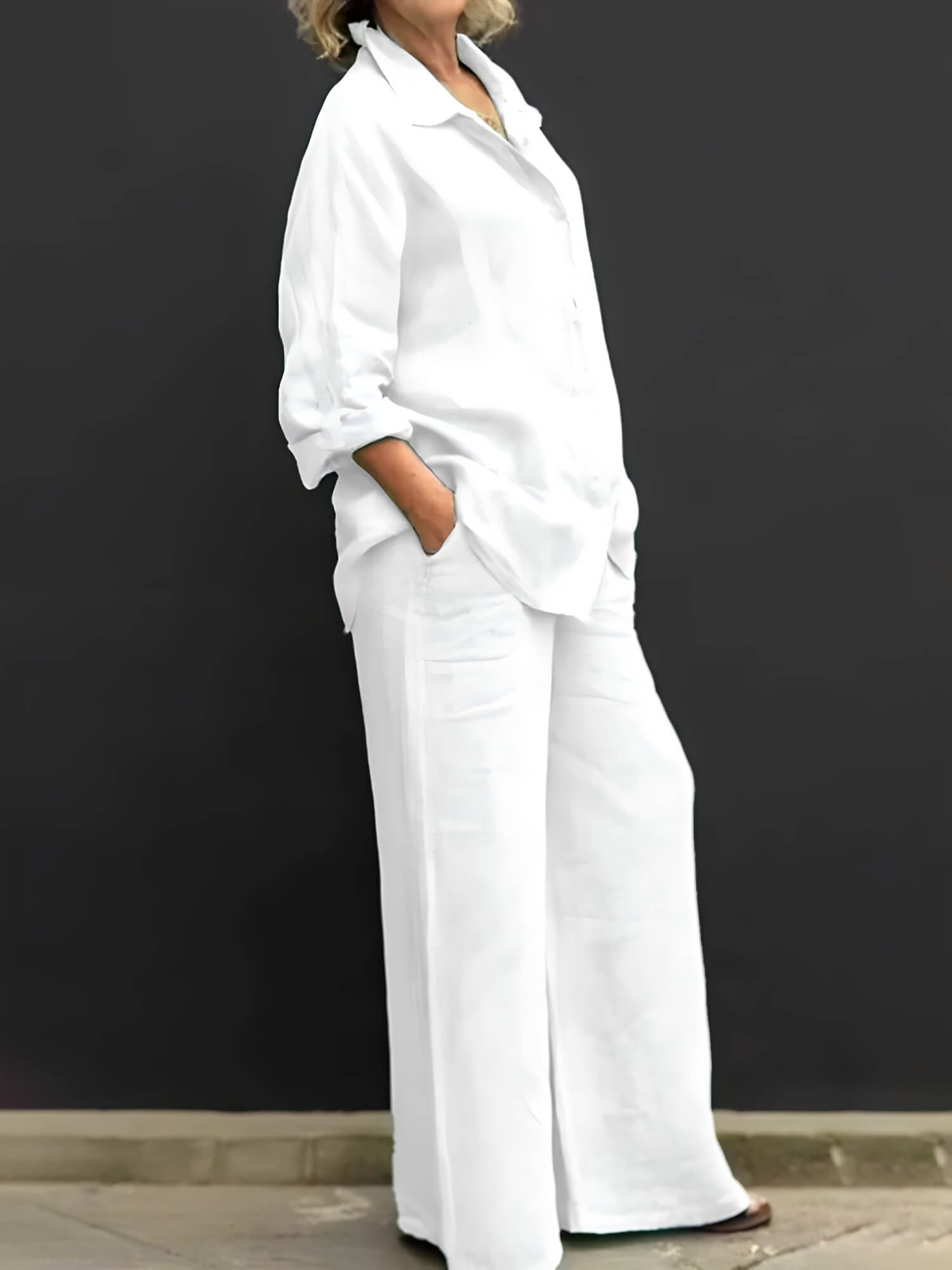 Conjunto Feminino Branco 6