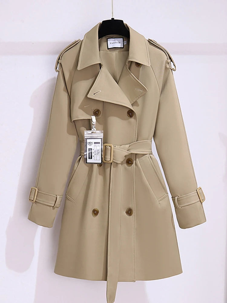 Casaco Feminino Trench Cáqui 2