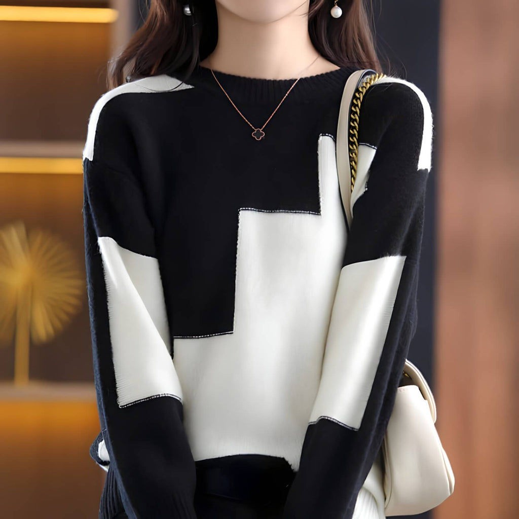 Suéter Feminino Casual Branco 2