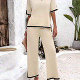 Conjunto Feminino de Malha Split