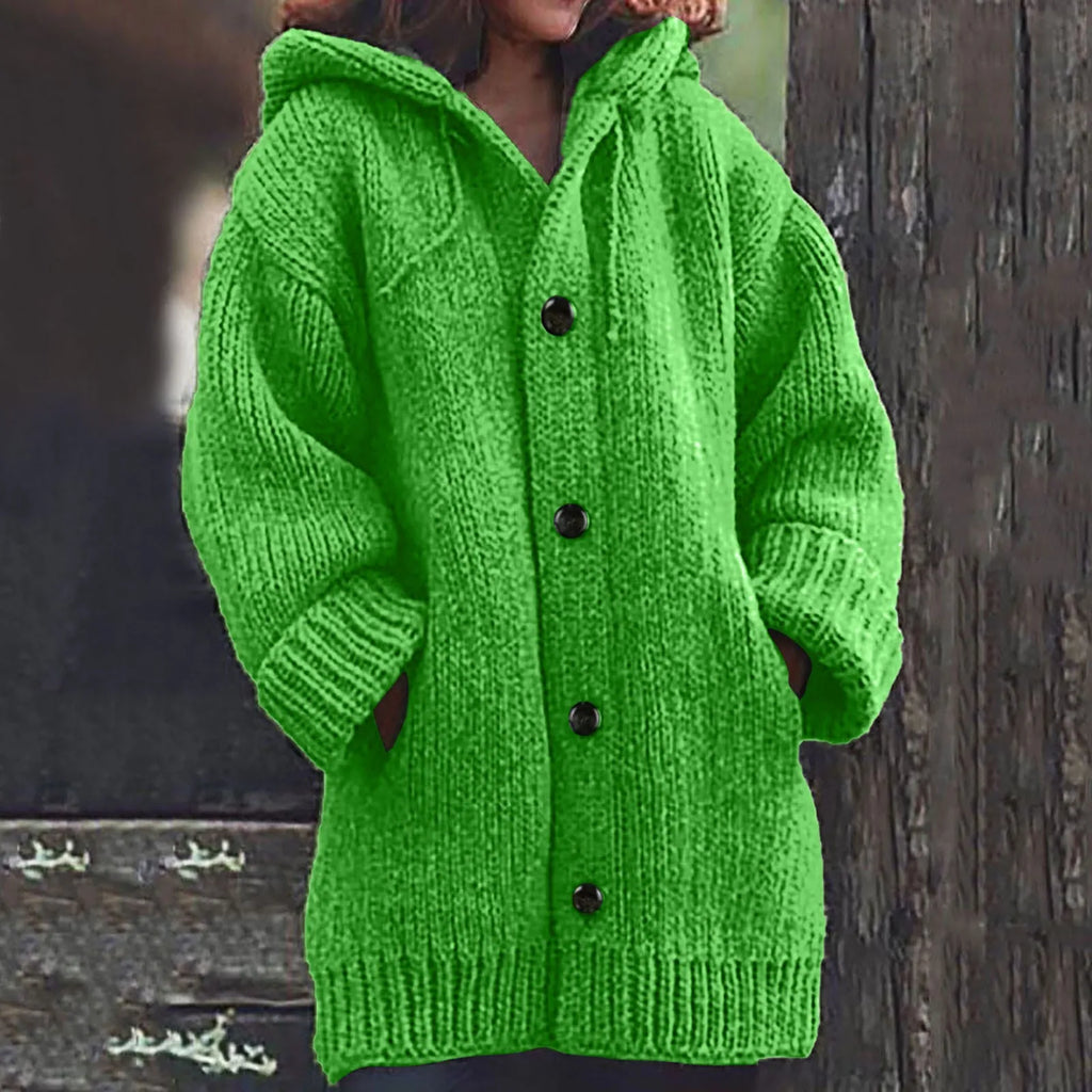 Casaco Feminino de Lã Verde 8