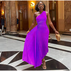 Vestido Longo Elegante Lilás 12