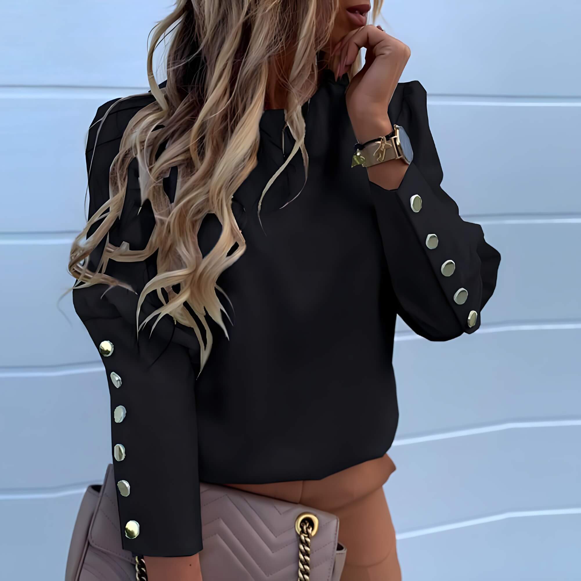 Blusa Casual Preto 3