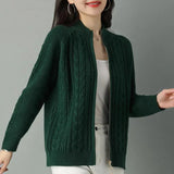 Cardigan Feminino Trançado Indira