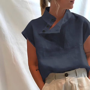 Blusa de Casimira Azul Marinho 3