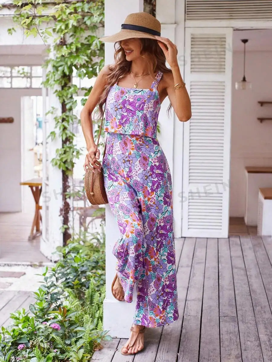 Macacão Longo Roxo 8