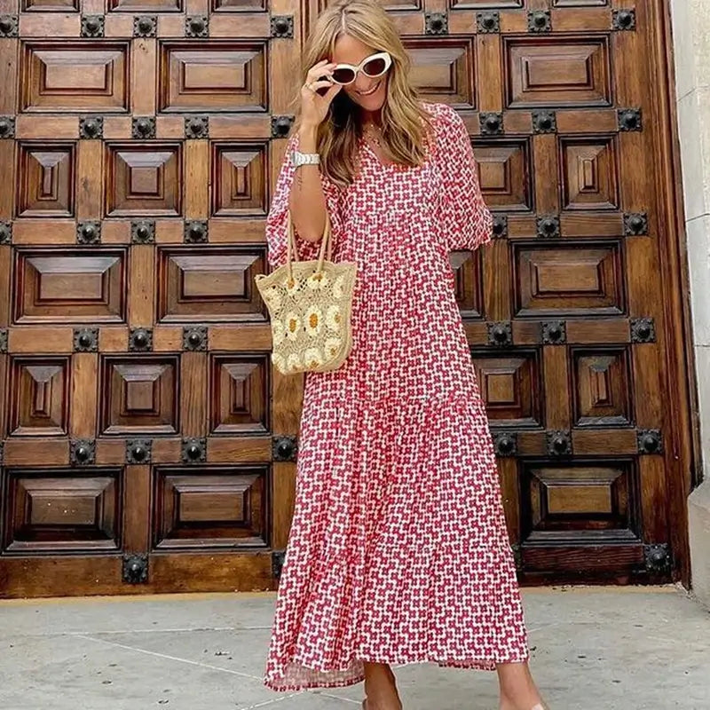 Vestido Mídi E Saia De Camadas Bolgar Vermelho / P 64