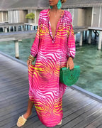 Vestido Longo Listras 8