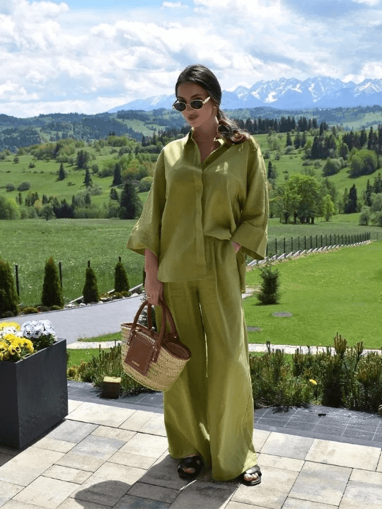 Conjunto Feminino Verde 02