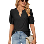 Blusa Casual Gladíolo Preto / P 49
