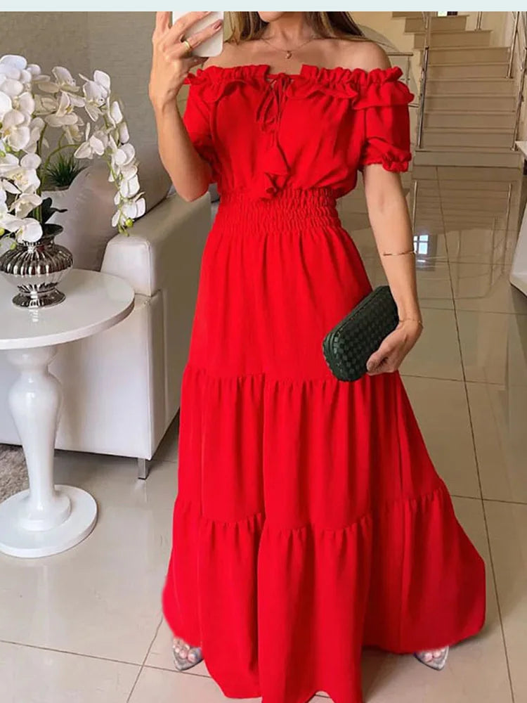 Vestido Longo Vermelho 03