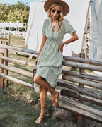 Vestido Mídi Casual Liora