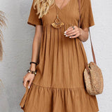 Vestido Curto Casual Tanami