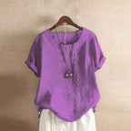 Blusa com Detalhes em Botões Roxo 12