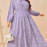 Vestido Mídi Bordelais - Plus Size