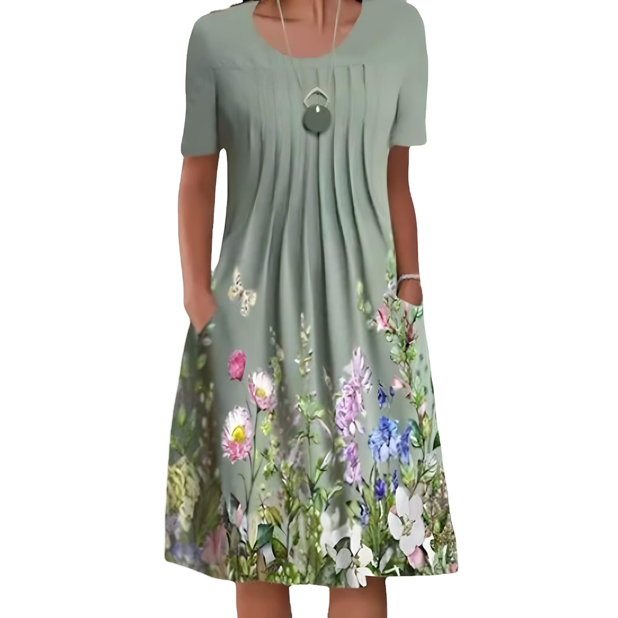 Vestido Mídi Verde 1