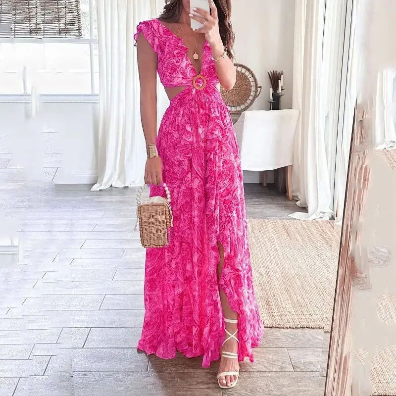 Vestido Longo Rosa 2