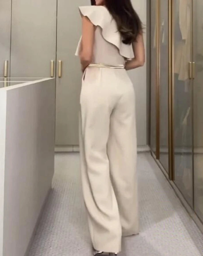 Macacão Longo Elegante Calissa