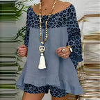Conjunto de Linho Animal Print