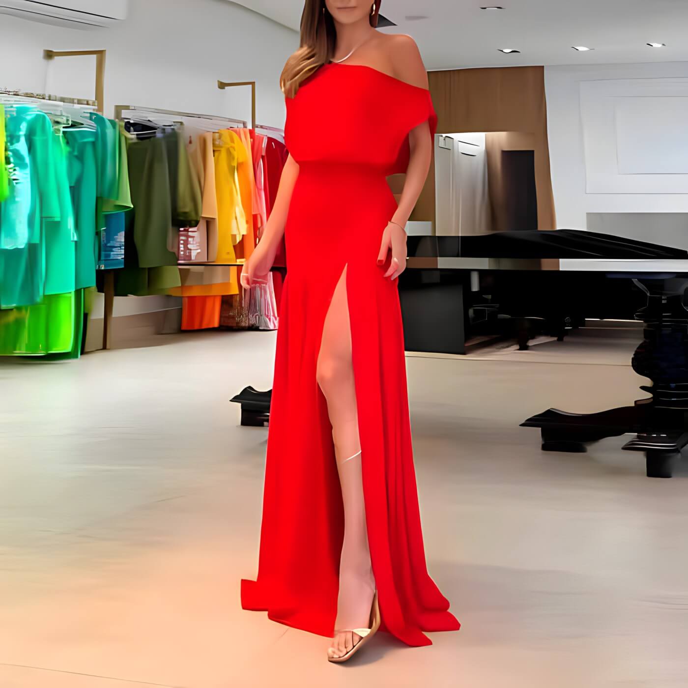 Vestido Longo Vermelho 3
