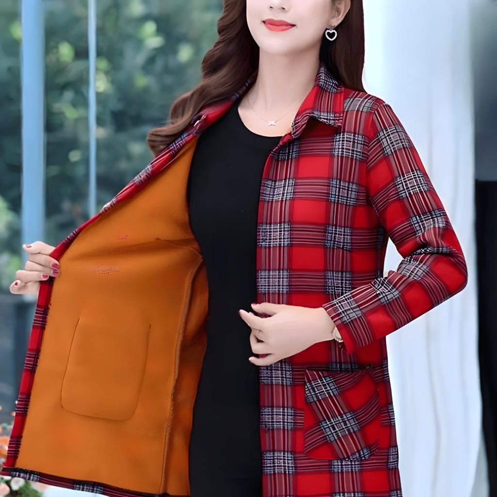 Casaco Feminino Xadrez Josette