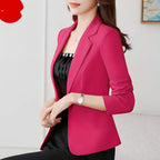 Blazer Casual de Alfaiataria Rosa Pink 6