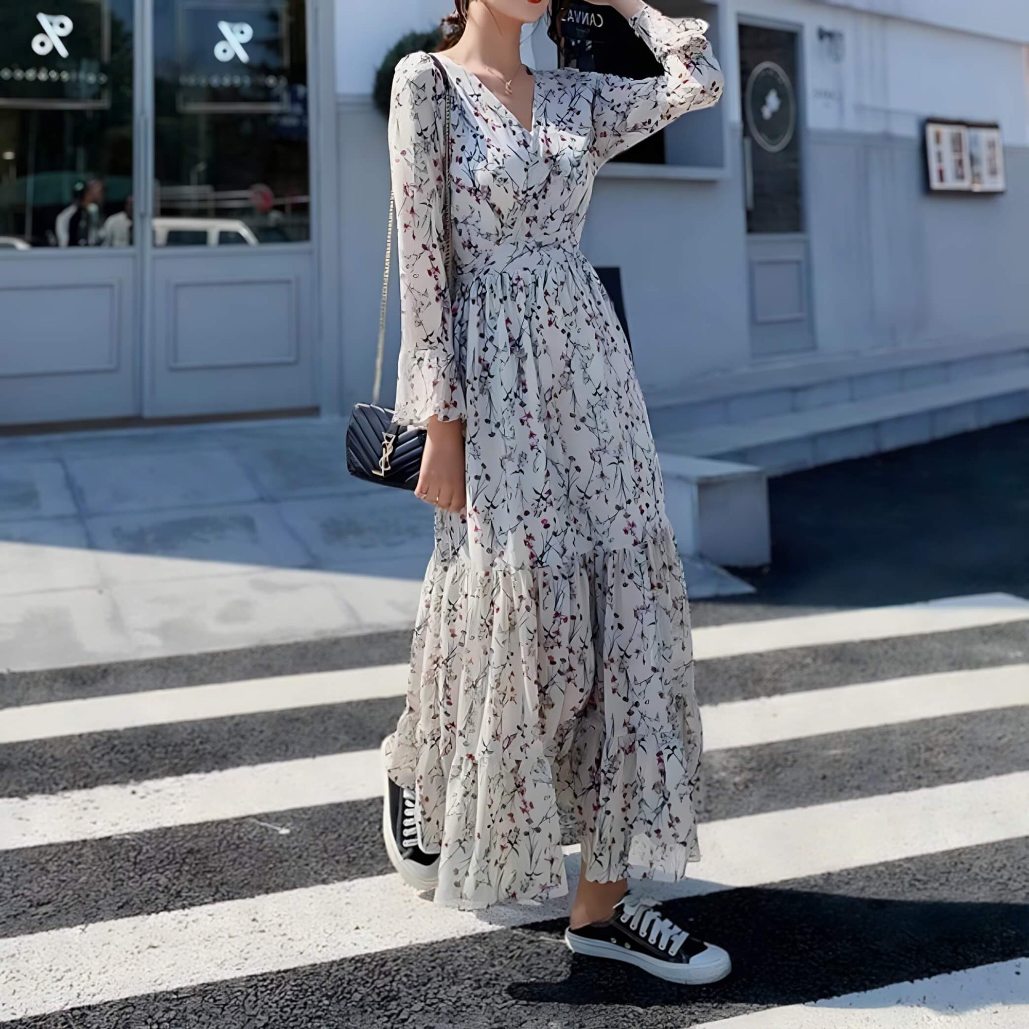 Vestido Mídi Branco 4