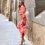 Vestido Mídi Transpassado Rubis