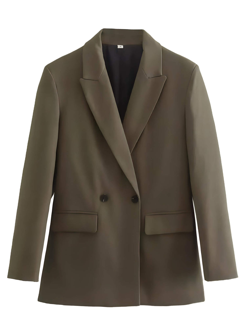 Blazer Alongado Oversized Marrom 5