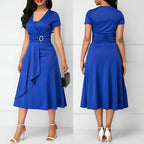 Vestido Mídi Azul 2