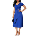 Vestido Mídi Azul 1