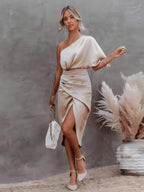 Vestido Mídi Bege 1